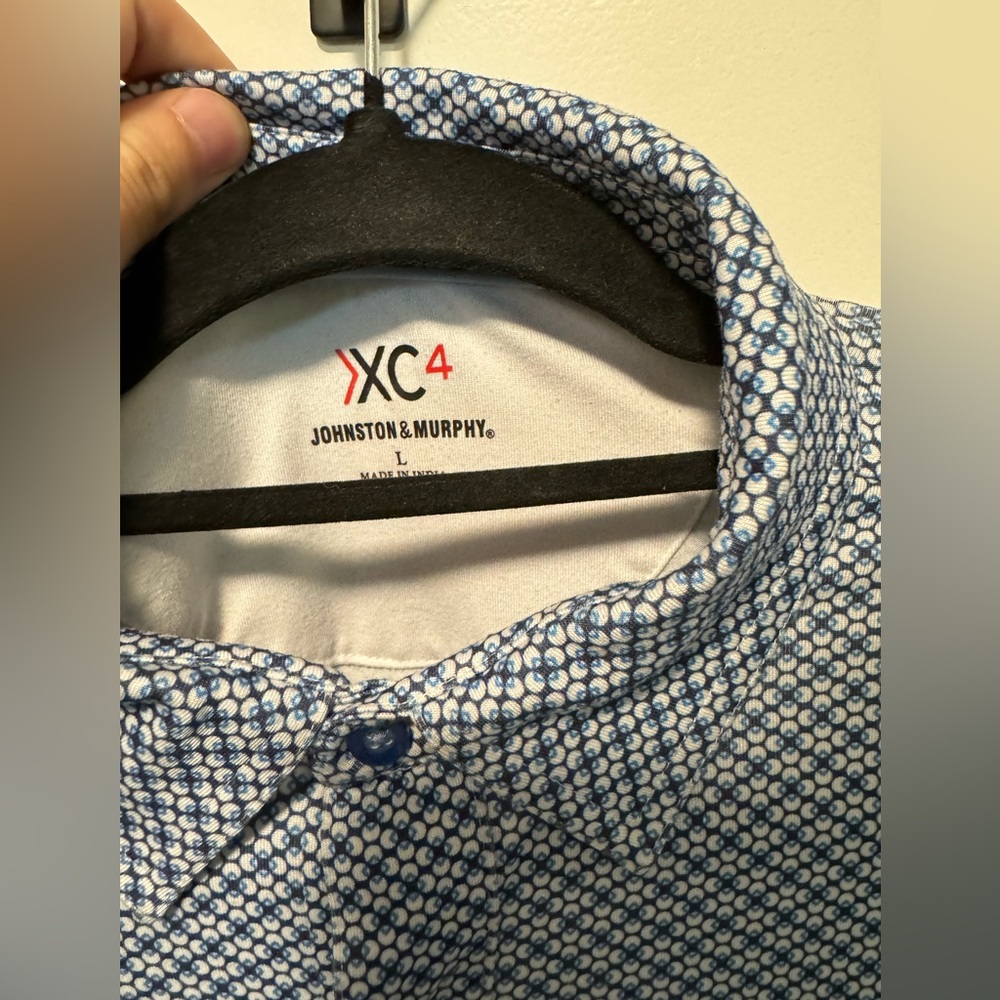 Johnston & Murphy Short sleeve button up